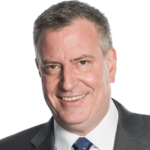 Image of Bill de Blasio, candidate for NYC mayor 2017